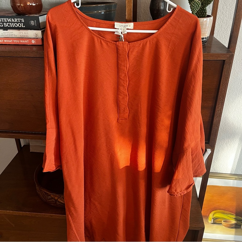 NWT Texas longhorns Umgee burnt orange dress